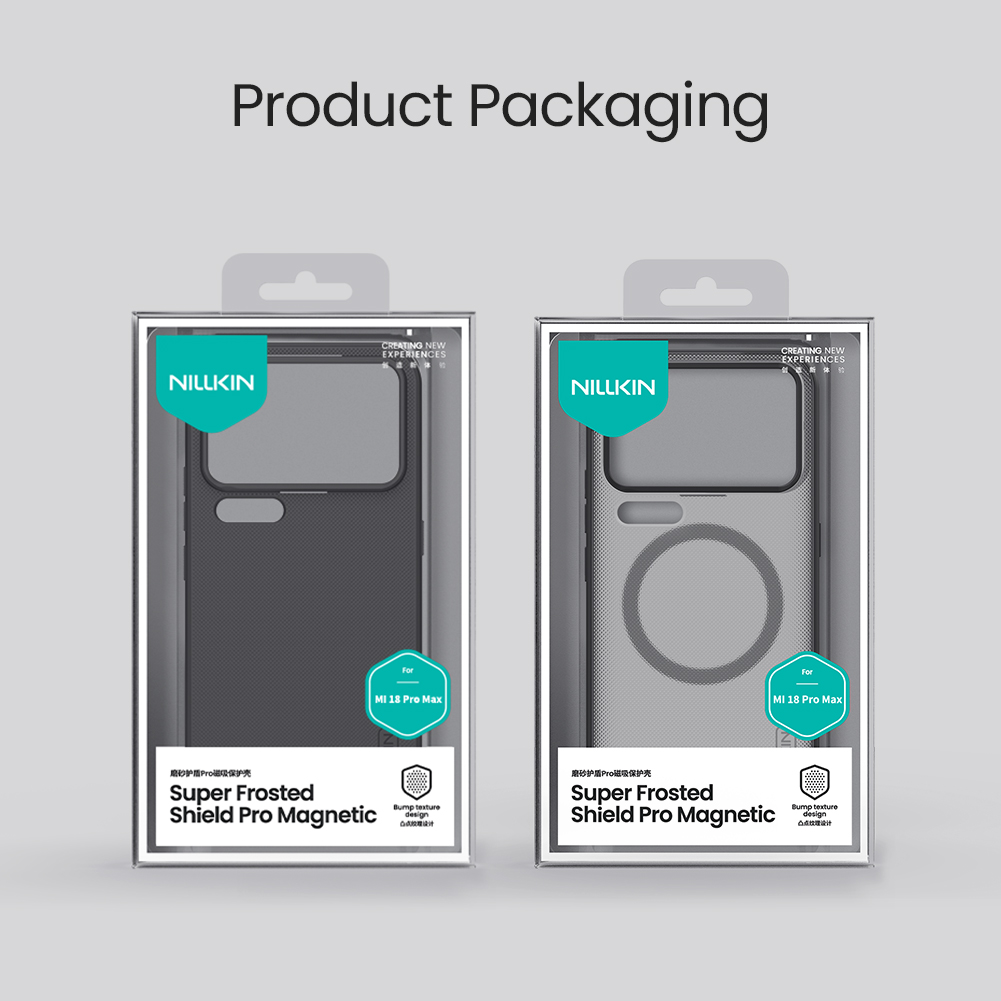 Matte Hard Pc Back Case - Nillkin For Xiaomi 18 Pro Max