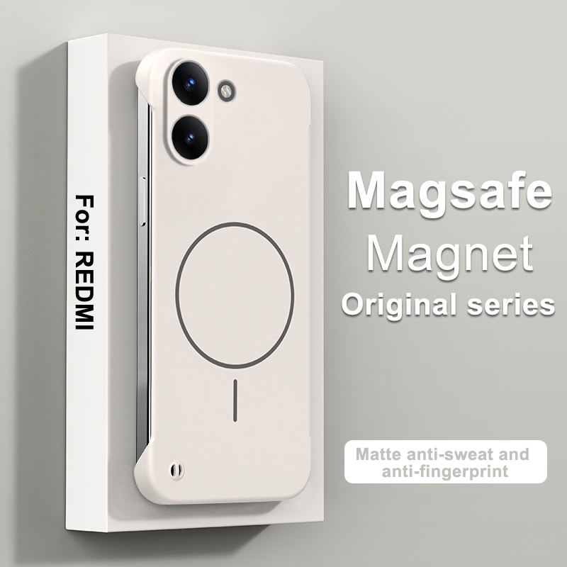 Magnetic Frameless Phone Case  - Ultra Thin Frameless Phone Cover review and price