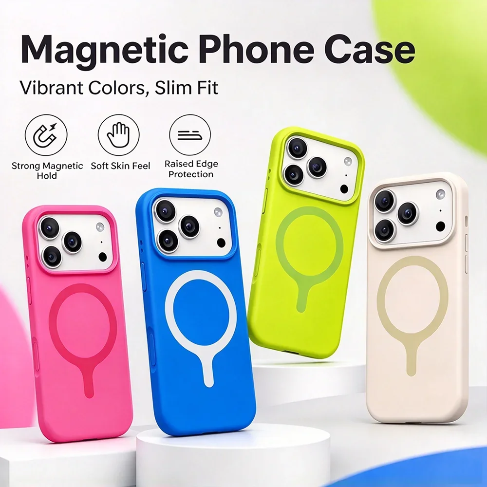HANNUO Magnetic Liquid Silicon - Liquid Silicone Magnetic Phone Case review and price