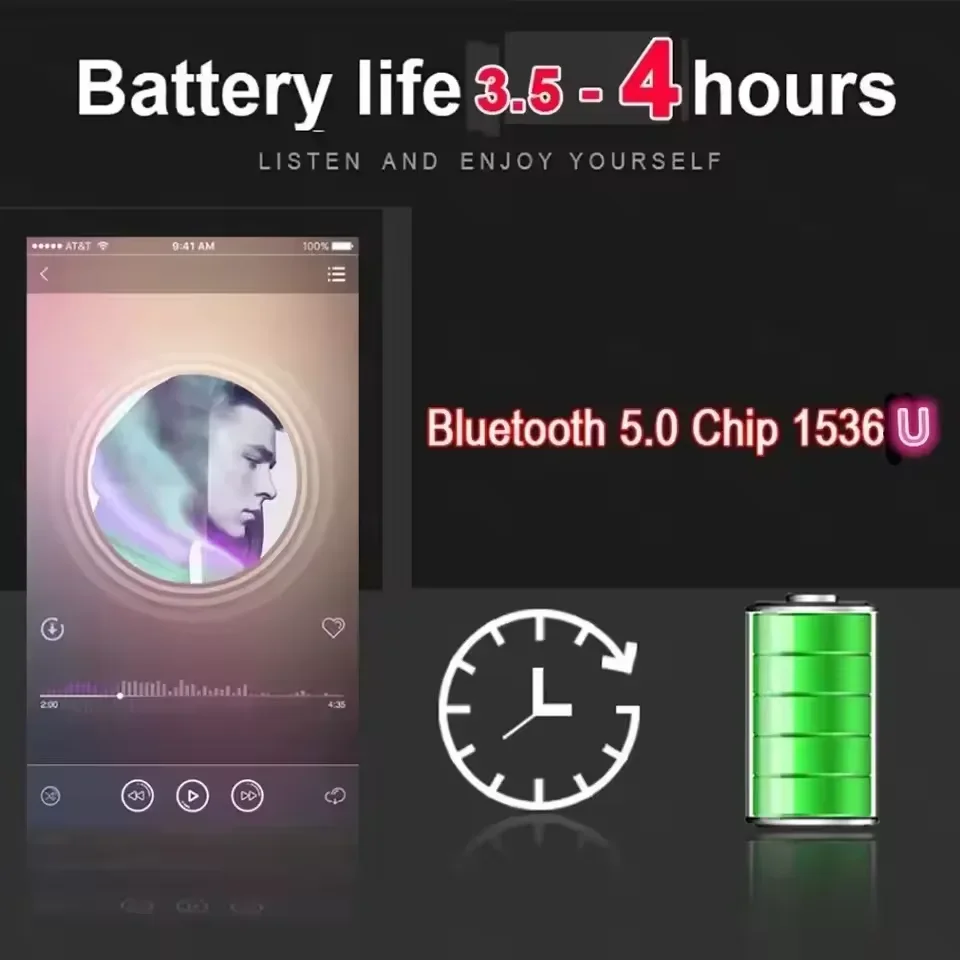Bluetooth 5.3 New Air Por 5 Wi - Earphones review and price